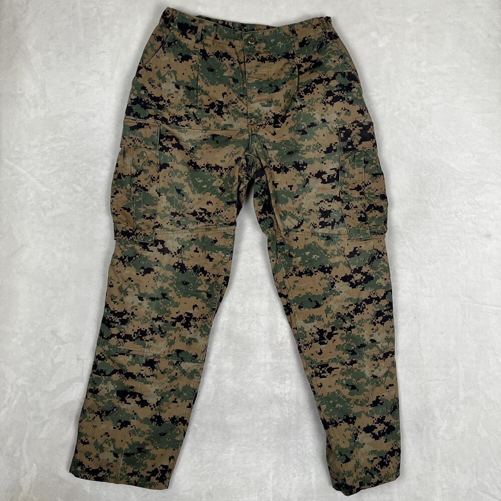 Propper Woodland MARPAT Cargo Pants Mens Medium Short Camo USMC Tactical